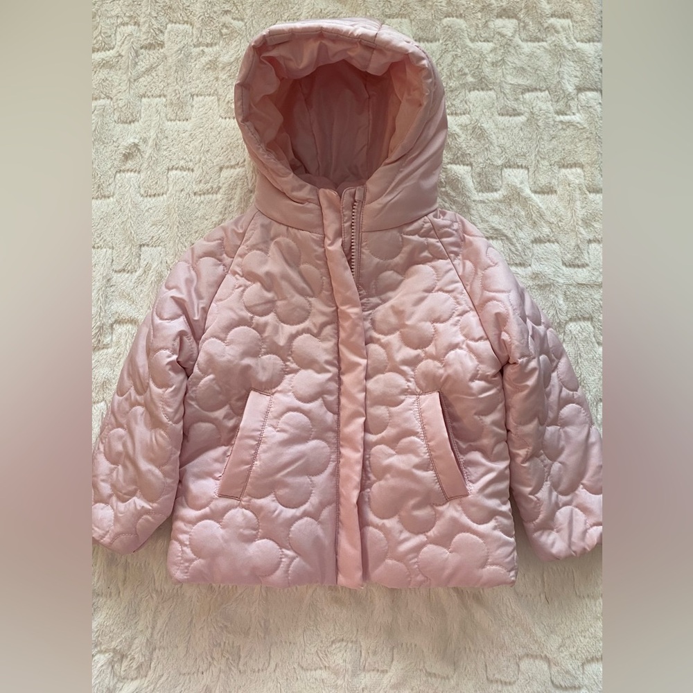 ❄️maya RAY Quilted Pink Coat